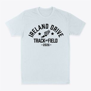 Ireland Drive Middle School Track and Field Classic Dad T-Shirt