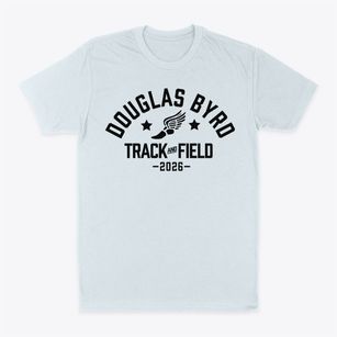 Douglas Byrd Middle School Track and Field Classic Dad T-Shirt