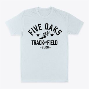 Five Oaks Adventist School Track and Field Classic Dad T-Shirt