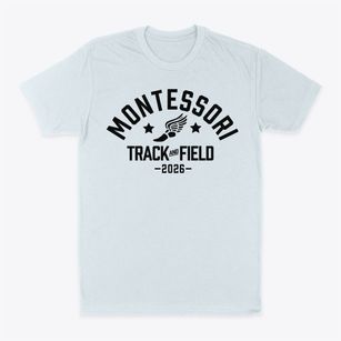 Montessori Childrens House Of Durham Track and Field Classic Dad T-Shirt
