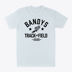 Bandys High School Track and Field Classic Dad T-Shirt