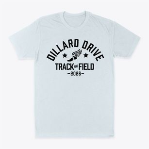 Dillard Drive Middle School Track and Field Classic Dad T-Shirt