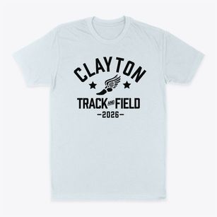Clayton Middle School Track and Field Classic Dad T-Shirt