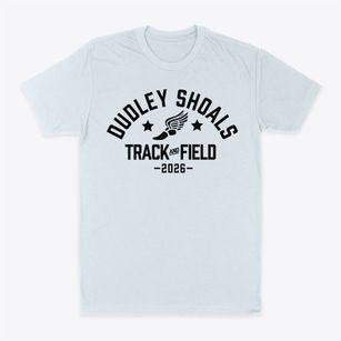 Dudley Shoals Elementary School Track and Field Classic Dad T-Shirt