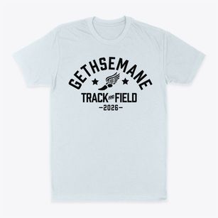 Gethsemane Baptist Christian School Track and Field Classic Dad T-Shirt