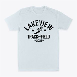 Lakeview Continuous Progress Academy Track and Field Classic Dad T-Shirt