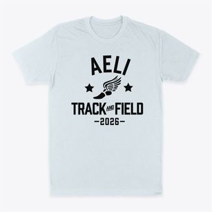 Academy For Early Learning Independent Chartered School Track and Field Classic Dad T-Shirt