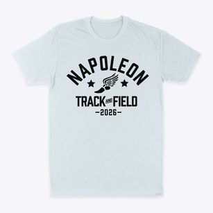 Napoleon Middle School Track and Field Classic Dad T-Shirt