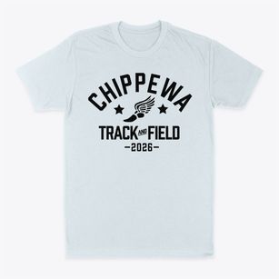 Chippewa High School Track and Field Classic Dad T-Shirt