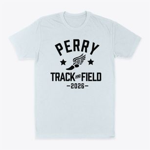 Perry Middle School Track and Field Classic Dad T-Shirt