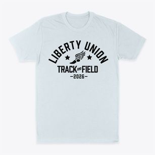 Liberty Union High School Track and Field Classic Dad T-Shirt