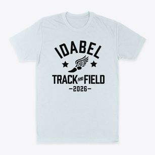 Idabel High School Track and Field Classic Dad T-Shirt