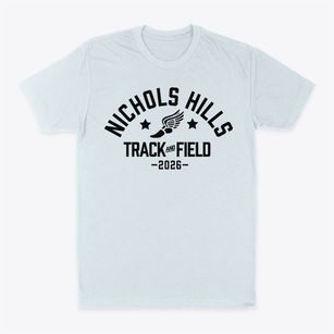 Nichols Hills Elementary School Track and Field Classic Dad T-Shirt