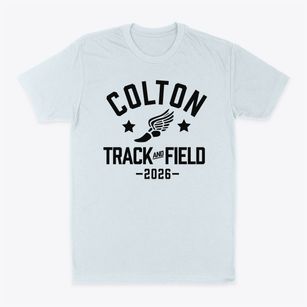 Colton Middle School Track and Field Classic Dad T-Shirt