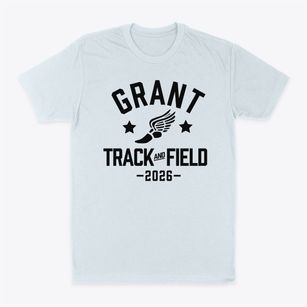 Grant High School Track and Field Classic Dad T-Shirt