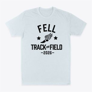 Fell Elementary School Track and Field Classic Dad T-Shirt