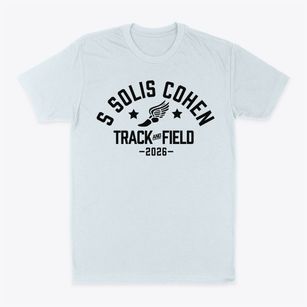 S Solis Cohen Elementary School Track and Field Classic Dad T-Shirt