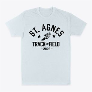 Saint Agnes School Track and Field Classic Dad T-Shirt