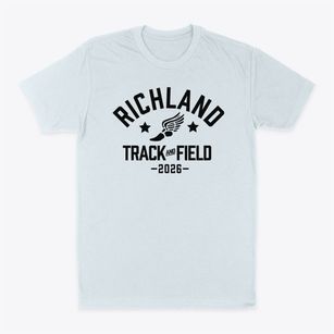 Richland High School Track and Field Classic Dad T-Shirt