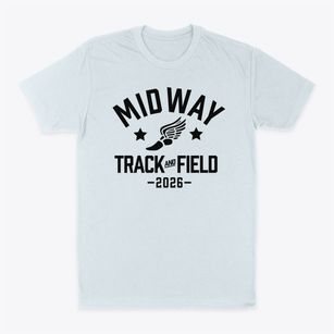 Midway Elementary School Track and Field Classic Dad T-Shirt