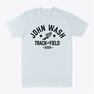 John Wash Elementary School Track and Field Classic Dad T-Shirt