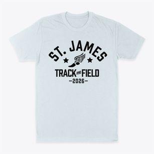 Saint James Elementary School Track and Field Classic Dad T-Shirt