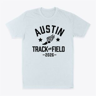 Austin Elementary School Track and Field Classic Dad T-Shirt