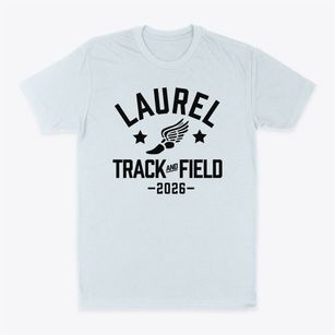 Laurel High School Track and Field Classic Dad T-Shirt