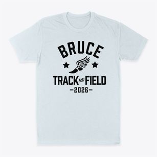 Bruce Elementary School Track and Field Classic Dad T-Shirt