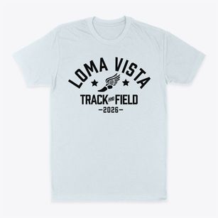 Loma Vista Elementary School Track and Field Classic Dad T-Shirt