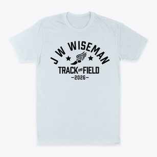 J W Wiseman Elementary School Track and Field Classic Dad T-Shirt