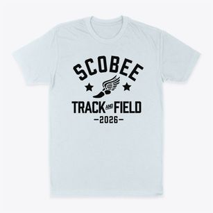 Scobee Elementary School Track and Field Classic Dad T-Shirt