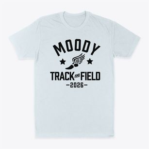 Moody High School Track and Field Classic Dad T-Shirt