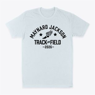 Maynard Jackson Elementary School Track and Field Classic Dad T-Shirt