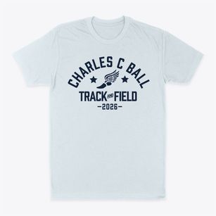 Charles C Ball Elementary School Track and Field Classic Dad T-Shirt