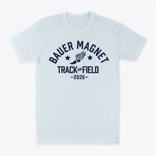 Bauer Magnet Elementary School Track and Field Classic Dad T-Shirt