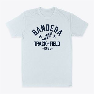 Bandera High School Track and Field Classic Dad T-Shirt