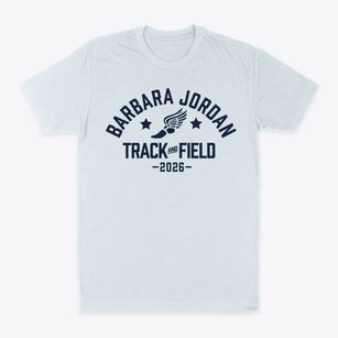 Barbara Jordan High School For Careers Track and Field Classic Dad T-Shirt