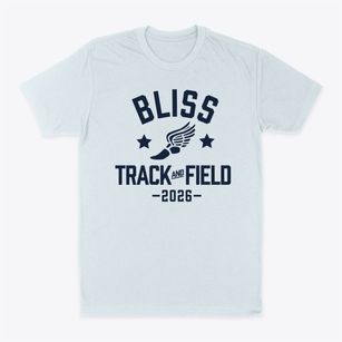 Bliss Elementary School Track and Field Classic Dad T-Shirt