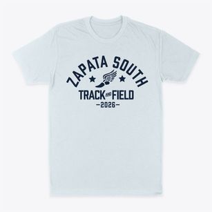 Zapata South Elementary School Track and Field Classic Dad T-Shirt