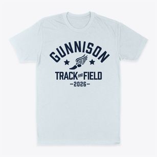 Gunnison High School Track and Field Classic Dad T-Shirt