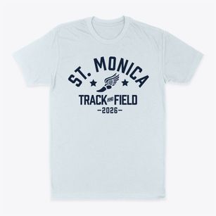 Saint Monica School Track and Field Classic Dad T-Shirt