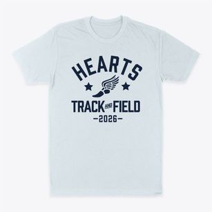 Hearts Homeschool Track and Field Classic Dad T-Shirt