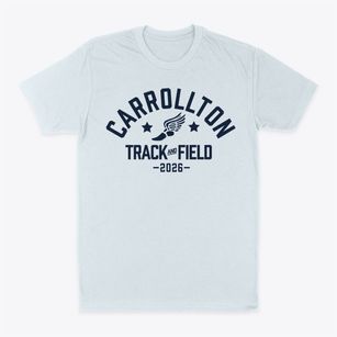 Carrollton Elementary School Track and Field Classic Dad T-Shirt