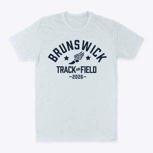 Brunswick Academy Track and Field Classic Dad T-Shirt
