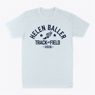 Helen Baller School Track and Field Classic Dad T-Shirt