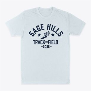 Sage Hills High School Track and Field Classic Dad T-Shirt