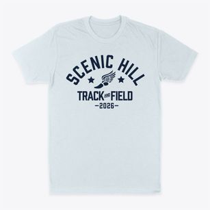 Scenic Hill Elementary School Track and Field Classic Dad T-Shirt