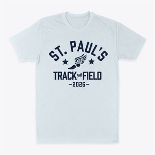 Saint Paul's Lutheran School Track and Field Classic Dad T-Shirt