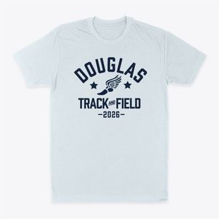 Douglas Elementary School Track and Field Classic Dad T-Shirt
